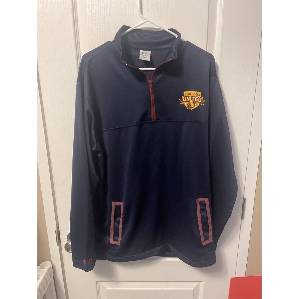 Cleveland Cavaliers Wine & Gold United Member  Large Pullover Quarter Zip